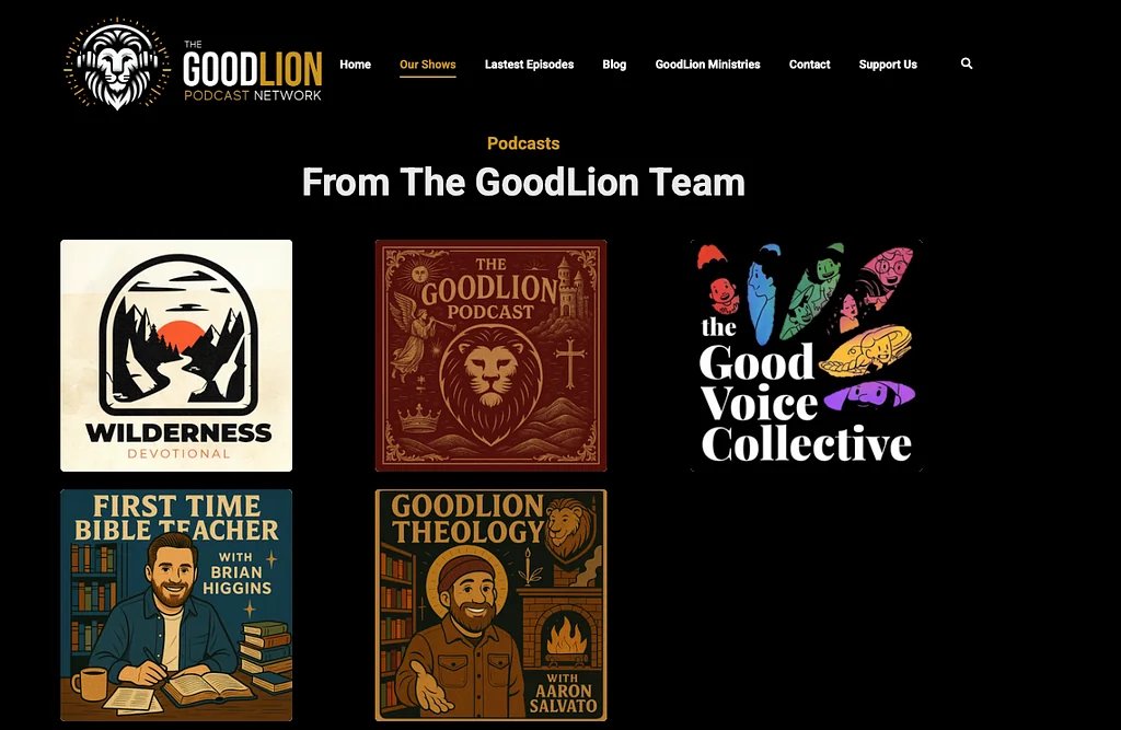 GoodLion Podcast Network project image 4