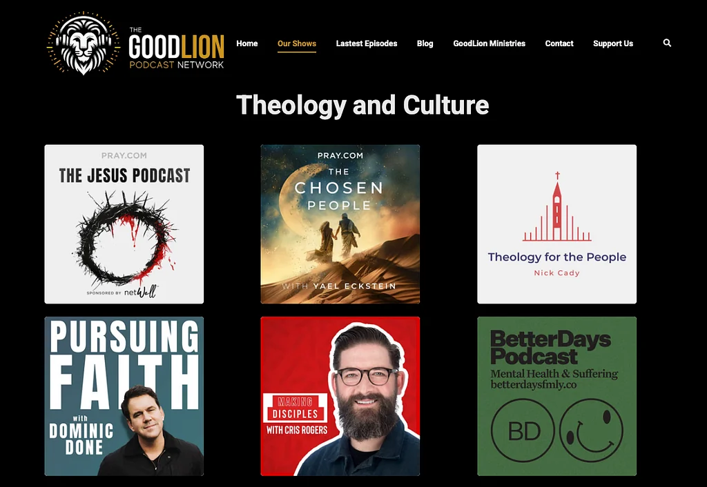 GoodLion Podcast Network project image 5