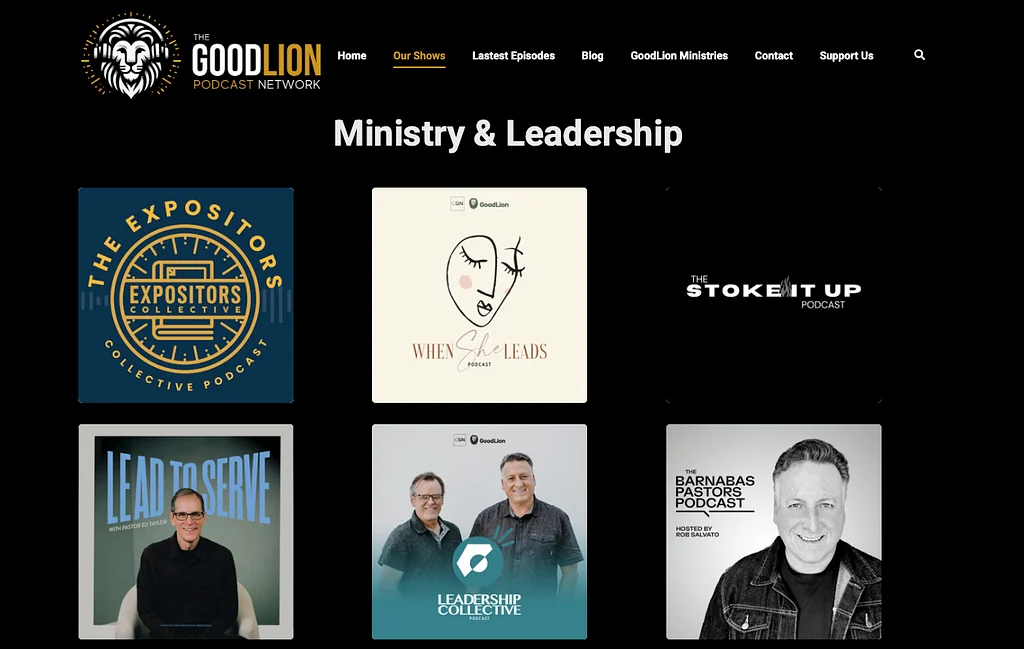 GoodLion Podcast Network project image 6