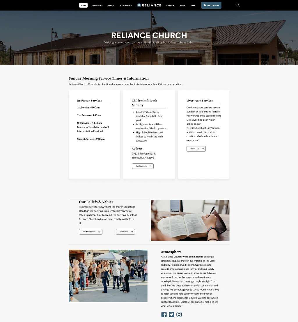 Reliance Church project image 9